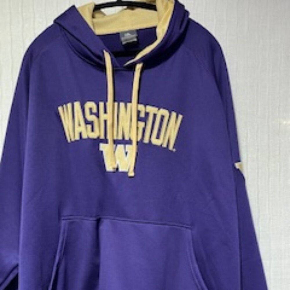 Knights Apparel Purple Washington Huskies Pullover Hoody- Size XXL
